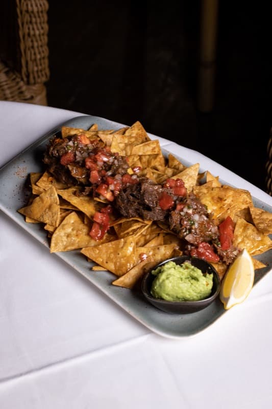 Nachos with Beef Cheek