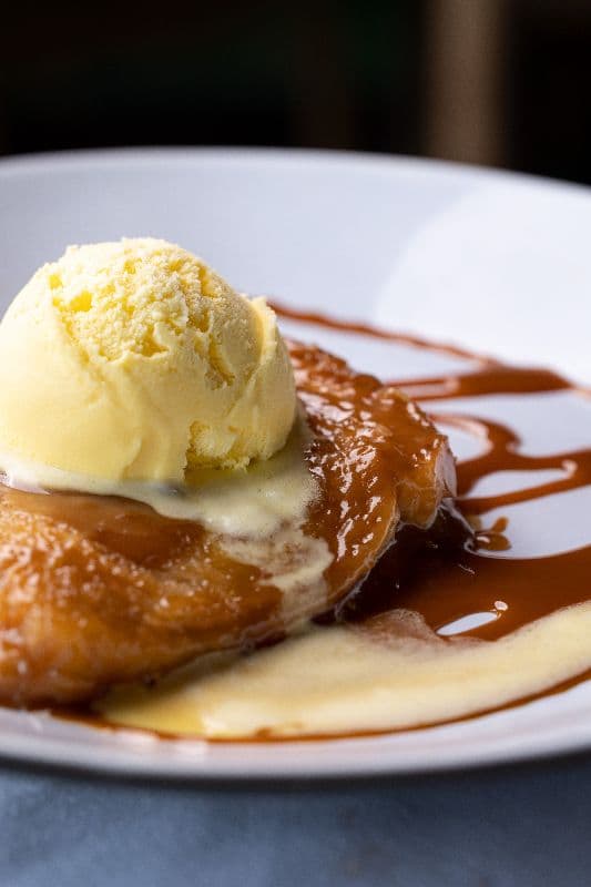 Torrija with Ice Cream